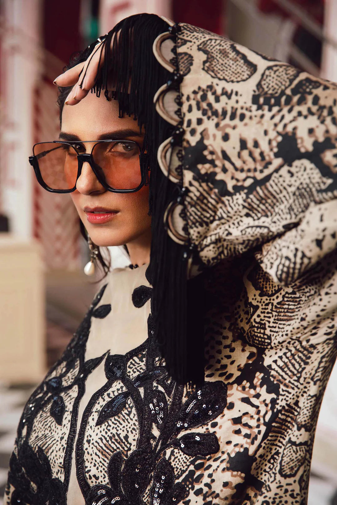 3 Piece Unstitched Embroidered Lawn Suit