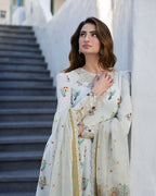 03-Piece Lawn Suit - Unstitched - Kapra Collection