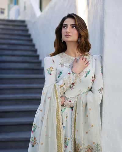 03-Piece Lawn Suit - Unstitched - Kapra Collection