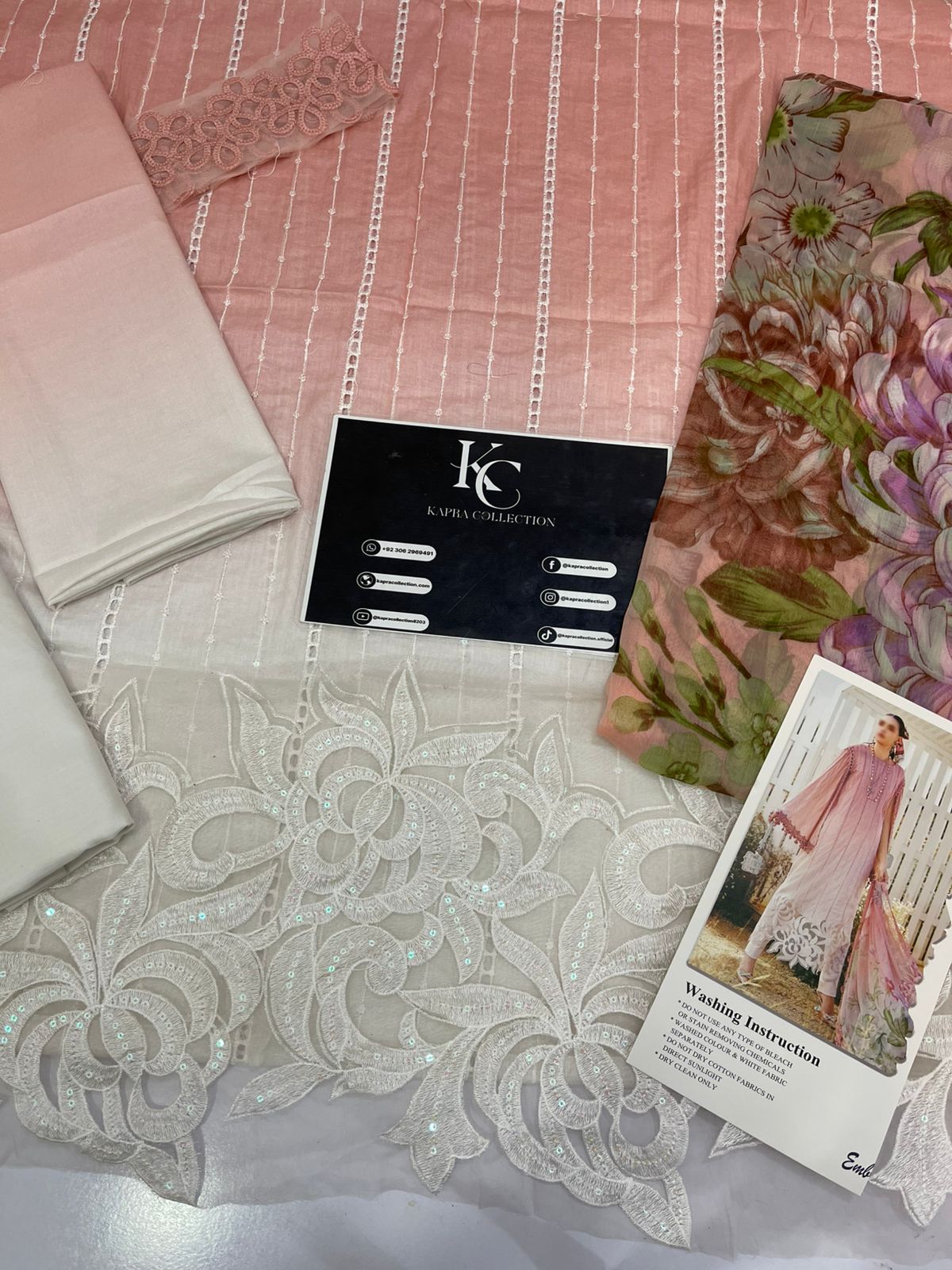 Maria B M Print Summer Lawn Chikankari Collection