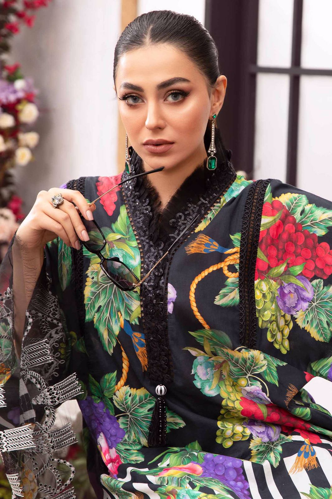M print Digital Printed Lawn Collection Replica - Kapra Collection