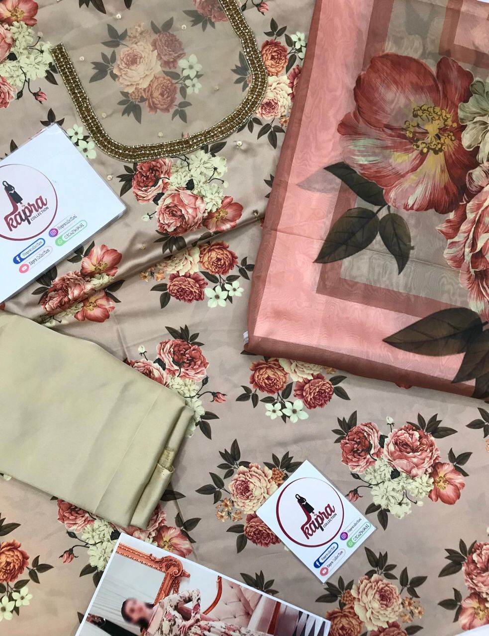 Silk for women clothing (UNSTITCHED) by Kapra Collection - Kapra Collection