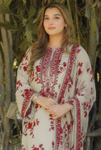 Premimum Lawn Embroidered 3 Piece Suit RTW - Kapra Collection