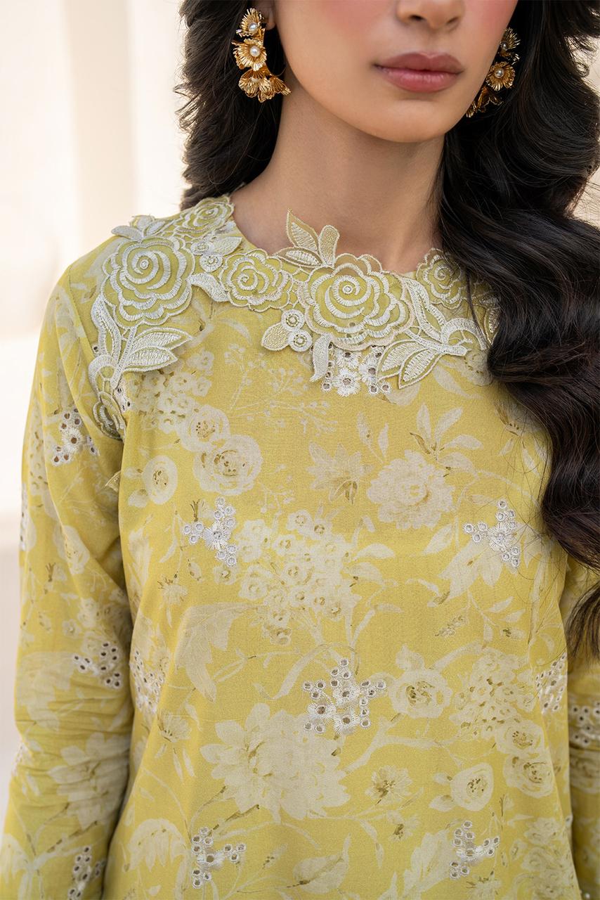 Buy Online | Latest Unstitched Embroidered Lawn Dress