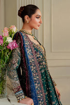 03-Piece Chiffon Suit With Heavy Embroidery | Unstitched