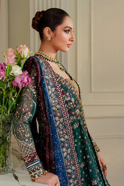 03-Piece Chiffon Suit With Heavy Embroidery | Unstitched
