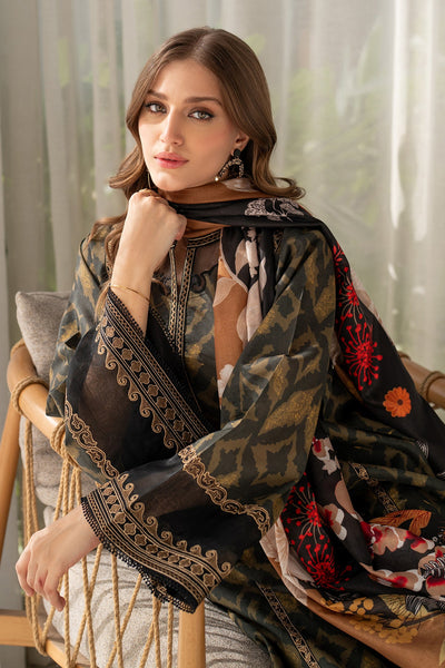 BAROQUE 3PIECE LAWN PRINTED DRESS