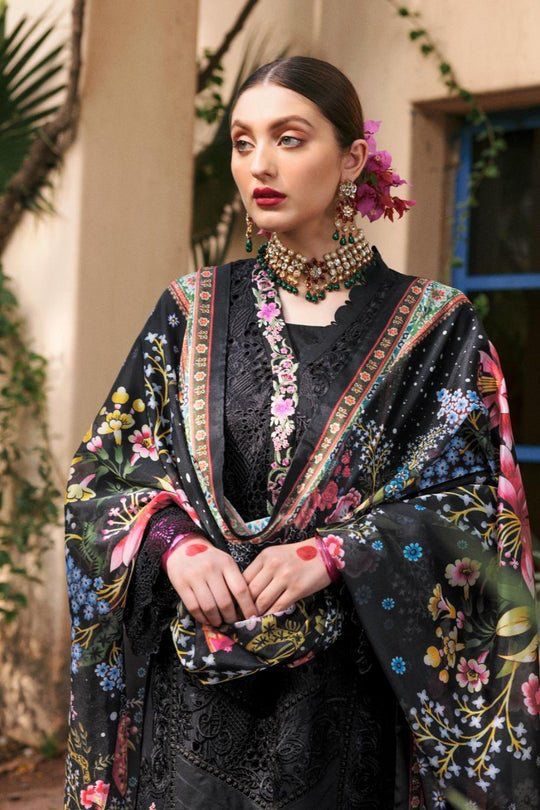 Luxury embroidered lawn collection replica unstitched - Kapra Collection