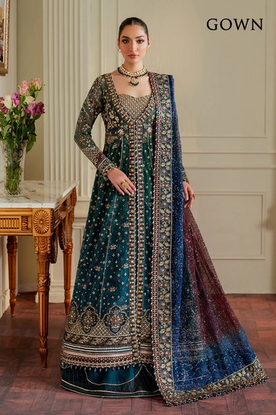 03-Piece Chiffon Suit With Heavy Embroidery | Unstitched