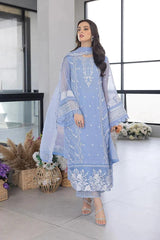 Organza for women clothing (UNSTITCHED) by Kapra Collection