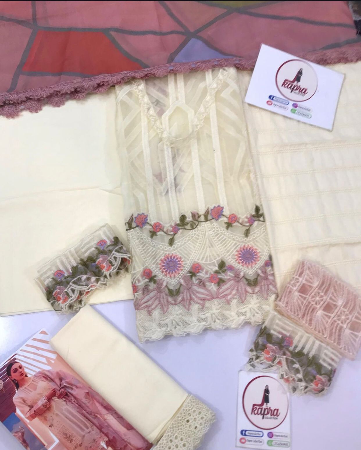 Lawn for women clothing (UNSTITCHED) by Kapra Collection - Kapra Collection