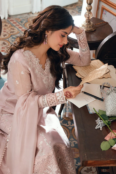 03-Piece Embroidered Chiffon Suit | Unstitched