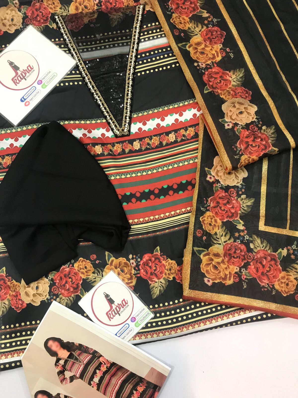Silk for women clothing (UNSTITCHED) by Kapra Collection - Kapra Collection
