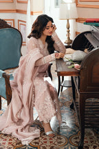 03-Piece Embroidered Chiffon Suit | Unstitched