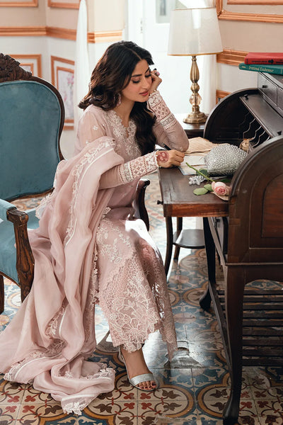 03-Piece Embroidered Chiffon Suit | Unstitched