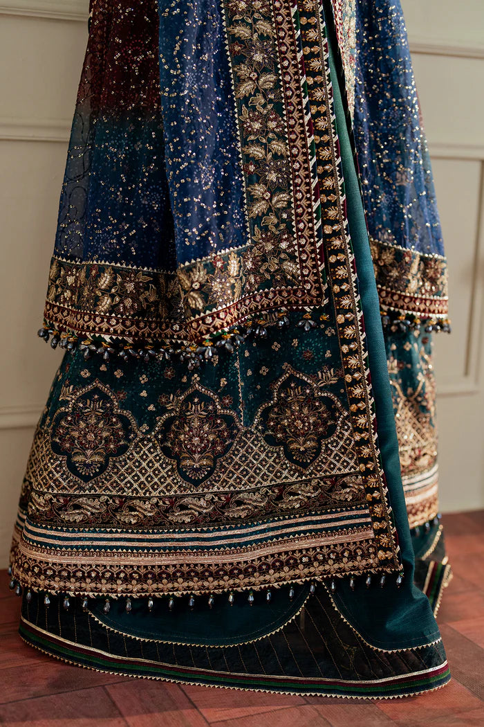 03-Piece Chiffon Suit With Heavy Embroidery | Unstitched