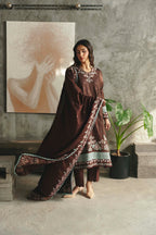 03-Lawn Suit With Thready Embroidery | Unstitched