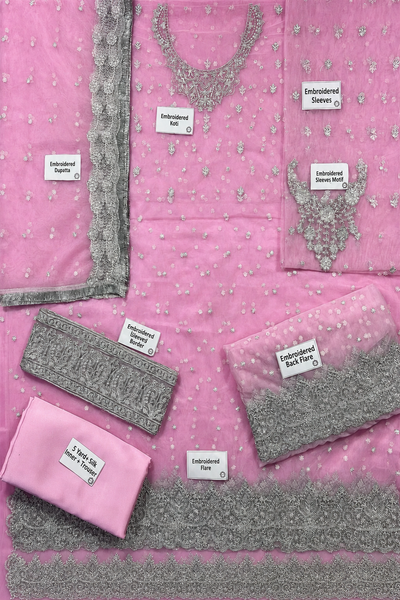 Sumbul – Misl Inspired Lavender Net Pishwas