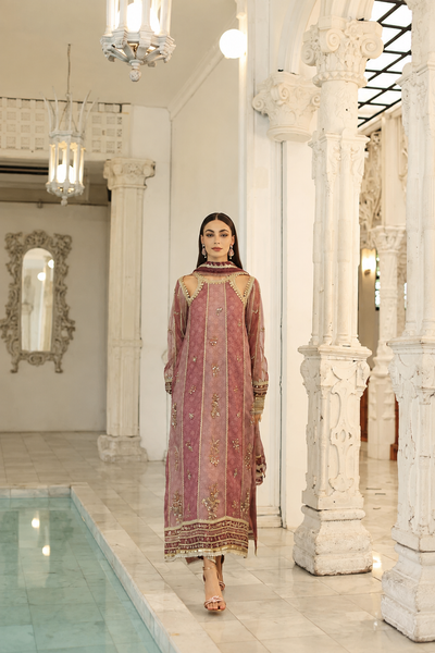 Rida – Noor By Saadia Inspired Khaadi Net Suit