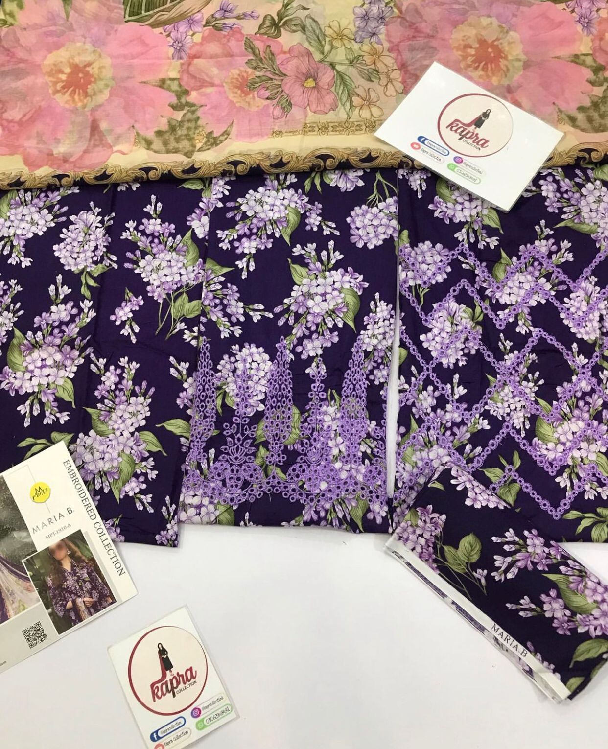 Lawn for women clothing (UNSTITCHED) by Kapra Collection - Kapra Collection