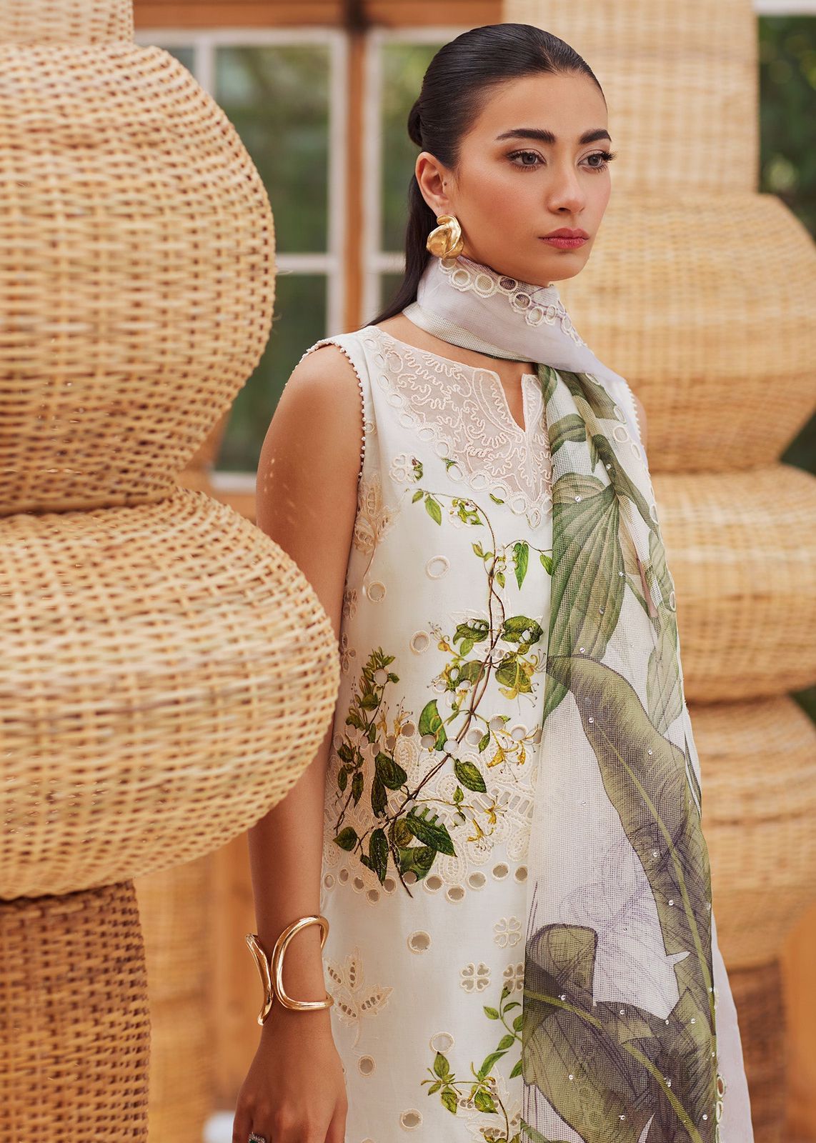 Lawn chikankari for women clothing (UNSTITCHED) by Kapra Collection - Kapra Collection