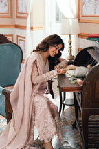 03-Piece Embroidered Chiffon Suit | Unstitched