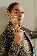 03-Piece Chiffon Suit With Heavy Embroidery | Unstitched