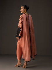 Peach Bloom Shamoze Silk 2 Tone