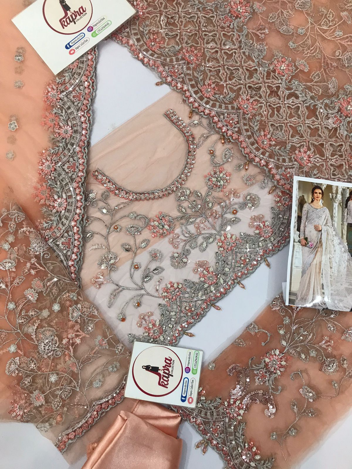 Saree for women clothing (UNSTITCHED) by Kapra Collection - Kapra Collection