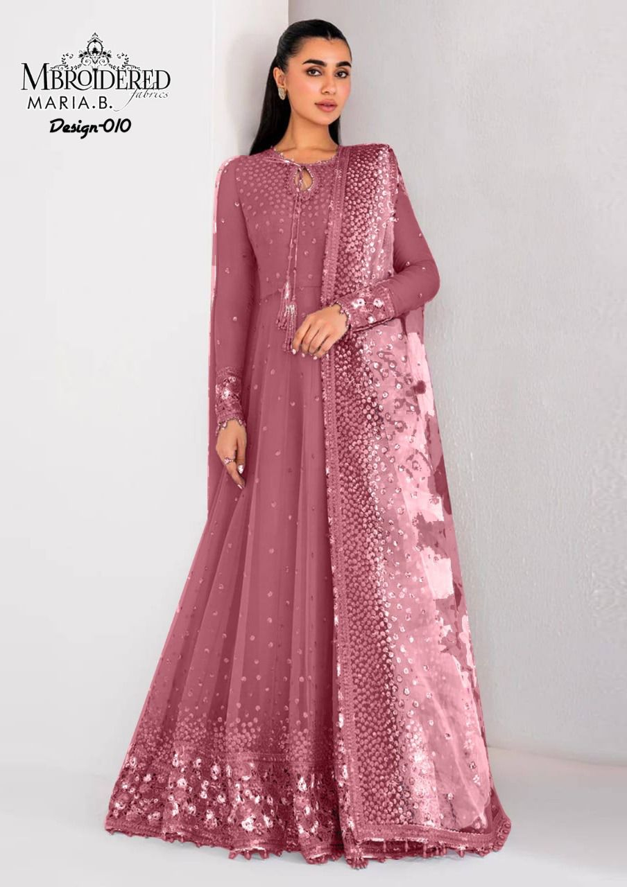 Chiffon Emb luxury Frock piyazi