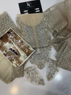 Lava (SHEESHA) Silk Unstitched 3piece