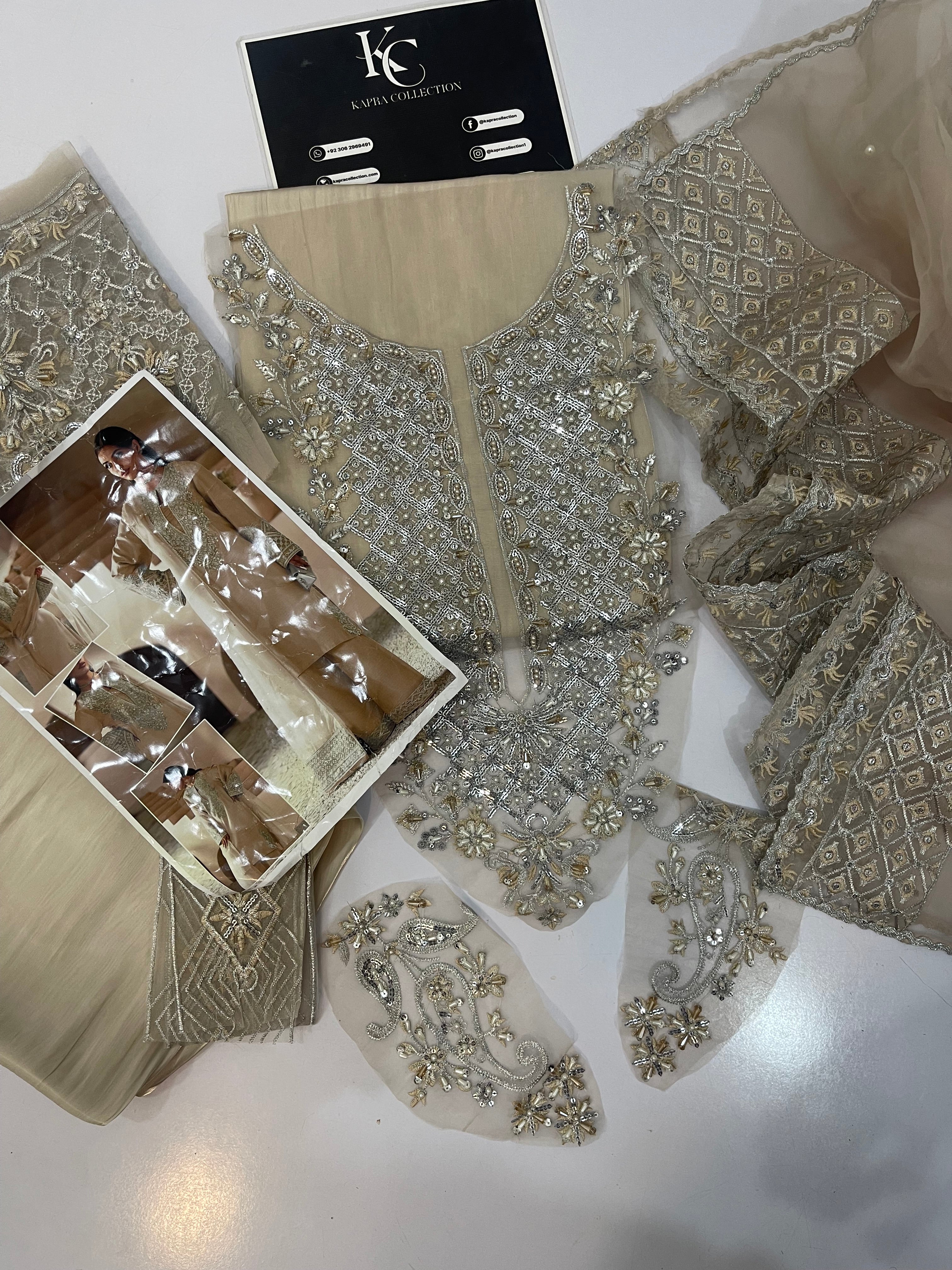 Lava (SHEESHA) Silk Unstitched 3piece