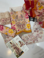 Ramsha Lawn 3Piece Dress - Kapra Collection