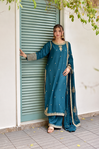 Sehrish – Kainat Faisal Inspired Chiffon Suit