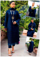 Kahf lawn chikankari Emb Dres