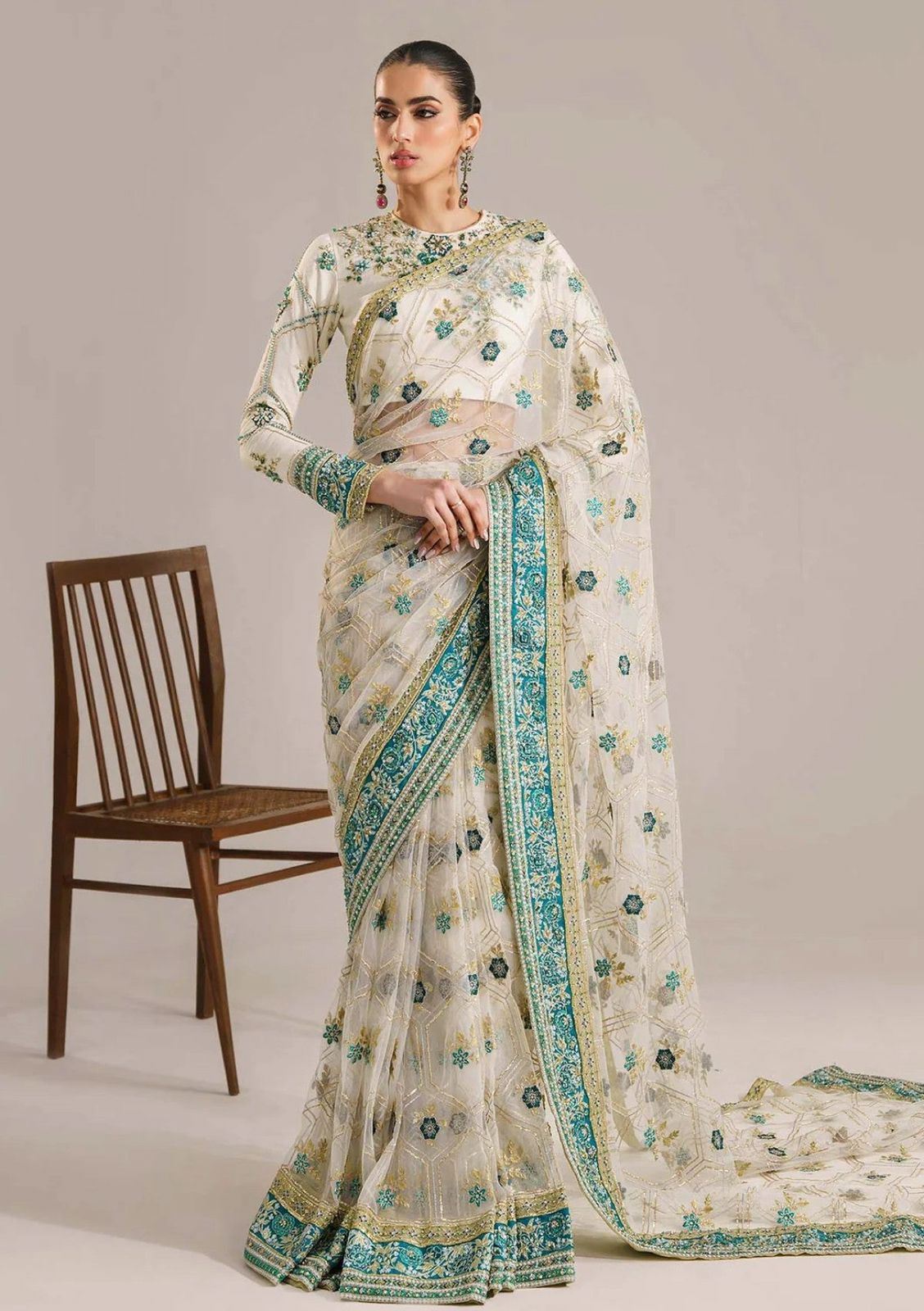 Saree for women clothing (UNSTITCHED) by Kapra Collection