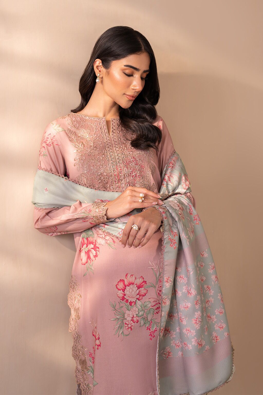 Lawn m print for women clothing (UNSTITCHED) by Kapra Collection - Kapra Collection