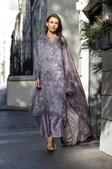 Lawn 3 piece unstitched digital printed suit - Kapra Collection