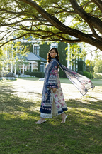 Narmeen – Elaaf Inspired Navy Lawn Suit