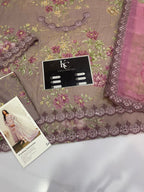 Purple Lawn 3Piece Digital Printed Unstitched Dress