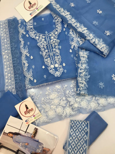 Organza for women clothing (UNSTITCHED) by Kapra Collection - Kapra Collection