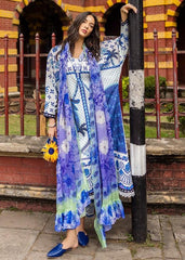 Mushq Blue Digital Printed Lawn Collection