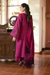 Lawn summer collection 3 piece unstitched digital printed suit - Kapra Collection