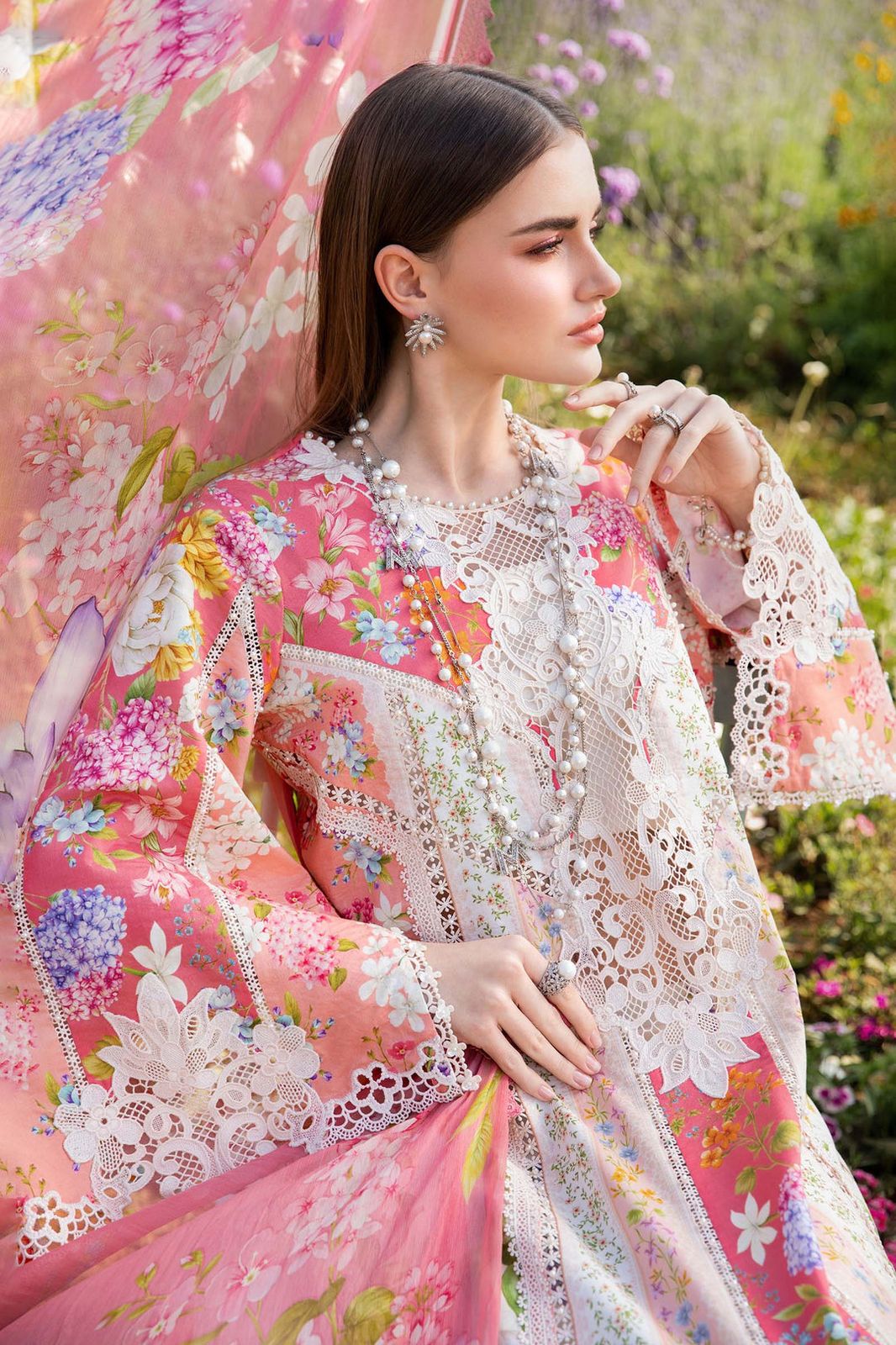 3 piece unstitched printed lawn suit | m print Is there a specific design or color you're looking for in the suit - Kapra Collection