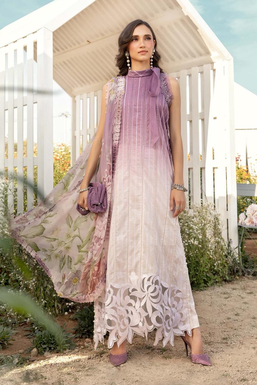 Maria B M Print Summer Lawn Chikankari Collection
