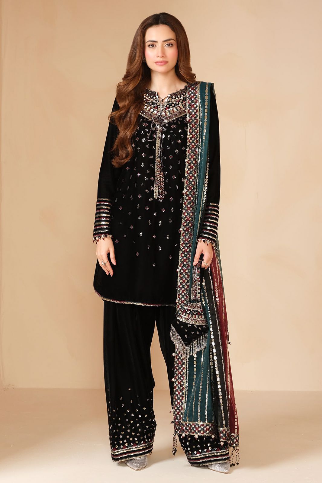 Velvet for women clothing (UNSTITCHED) by Kapra Collection