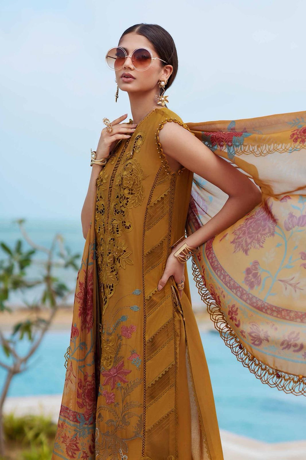 Maria B Luxury Lawn Unstitched Dres