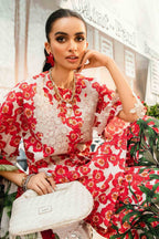 Lawn 3Piece Digital Printed Unstitched Dress - Kapra Collection