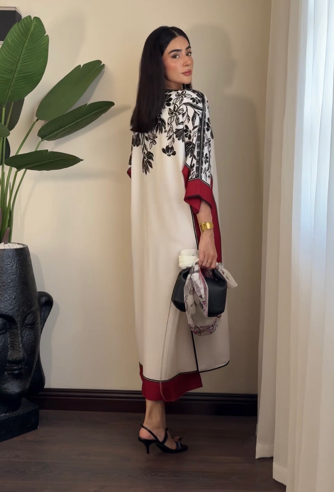 Shamoze Silk Digital Printed Dress