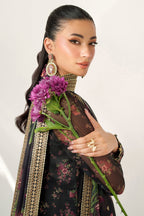 Jazmin Shamoze Silk 3Piece unstitched Dress